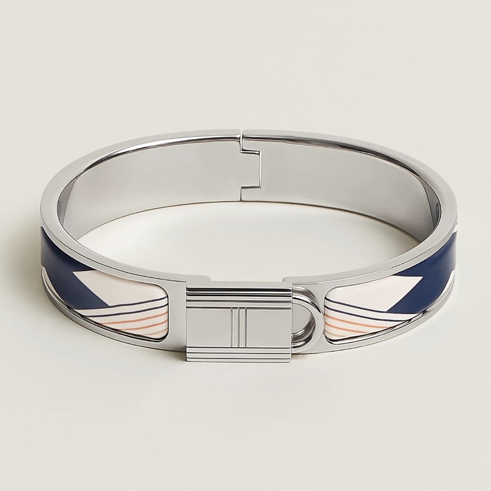 NWT Hermes Chic Cadenas H Vibration Bracelet PM